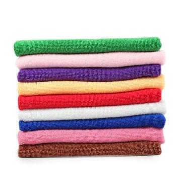 9 Color Microfiber Cloths