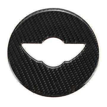 Carbon Fiber Steering Wheels Sticker Covers Decoration for BMW Mini Cooper F55 F56 F60