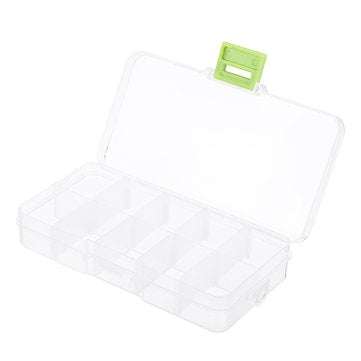 10 Grid Adjustable Electronic Components Project Storage Assortment Box Bead Organizer Jewelry Box P