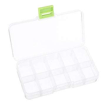 10 Grid Adjustable Electronic Components Project Storage Assortment Box Bead Organizer Jewelry Box P