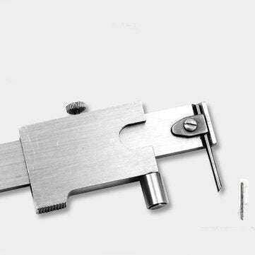 0-200MM Parallel Ruler Crossed Caliper Cursor Marking Stainless Steel Caliper Carbide Needle Marking