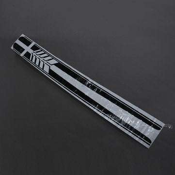 A Pair Gloss Black Auto Side Skirt Car Stickers AMG Edition 507 Racing For Mercedes Benz C Class W2