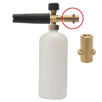 1/4 Inch Internal Thread Brass Pressure Washer Snow Foam Lance Adapter for Karcher K