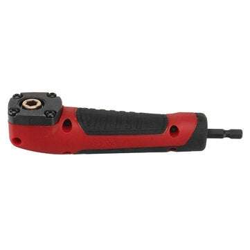 1/4 Inch Hex Shank Right Angle Attachment Adapter Right Angle Drill Driver Screwdriver Extension Hol