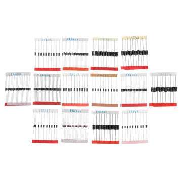 1000pcs Fast Switching Schottky Diode Assorted Kit 1N4001 1N4004 1N4007 1N5408 UF4007 FR207 1N5817 1