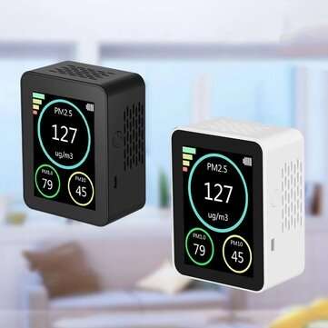 Air Quality Detector TFT Color Screen PM2.5 PM1.0 PM10 Haze Particle Detectors Instrument