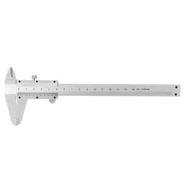 0 to 150mm 6 inch Stainless Steel Vernier Caliper Gauge Measuring Tool Set