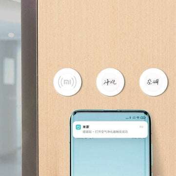 [2 PCS] 2020 New NFC Smart Touch Sticker 2 Touch Internet Audio Video Playback APP Control WiFi Conn