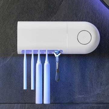 [Upgrade Version] MIKATU S2 Smart PIR Induction Electric Toothbrush Sterilizer Holder for Soocas/Ocl