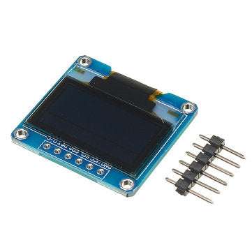 0.96 Inch 6Pin 12864 SPI Blue Yellow OLED Display Module