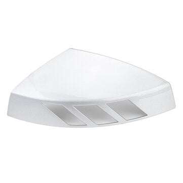 1 Pair Chrome Silver Rear View Mirror Cap Cover Add on Side Mirror Car Modification For AUDI A3 8V S