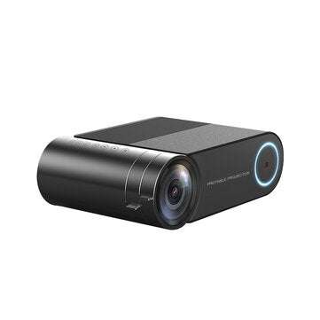 [Phone Mirroring]YG 550 LCD Porteble Projector Phone Same Screen 1080P Supported 1... (PLUG: EUPLUG)