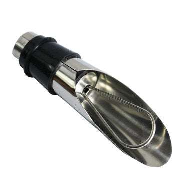 [Optimized version] Circle Joy New Stainless Steel Liquor Spirit Pourer Fast Red Wi-ne Decanter Bott