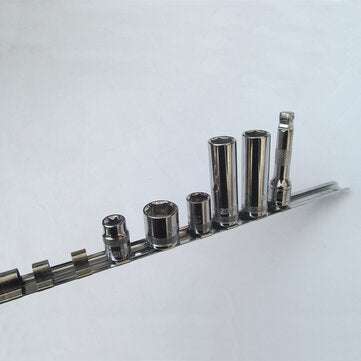 1/2 Inch Mountable Socket Organizer Rail Holder Stainless Steel Clips Tools