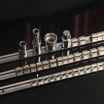 1/2 Inch Mountable Socket Organizer Rail Holder Stainless Steel Clips Tools