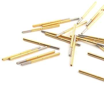 100 PCS P125-J Small Round Tead Test Spring Thimble Integrated Detection Probe Tool Accessories Test