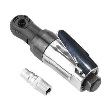 1/4inch Pneumatic Air Ratchet Wrench Mini Spanner Square Drive Straight Shank Car Bicycle Repair Too