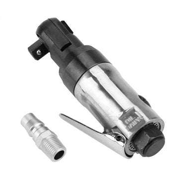 1/4inch Pneumatic Air Ratchet Wrench Mini Spanner Square Drive Straight Shank Car Bicycle Repair Too
