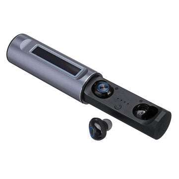 [bluetooth 5.0] TWS True Wireless Earphone Sports CVC6.0 Noise Cancelling Dua... (COLOR.: LIGHTGREY)