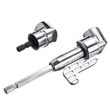 1/4 Inch Hex Shank 105 Degree Right Angle Extension Driver With 300mm Flexible Shaft