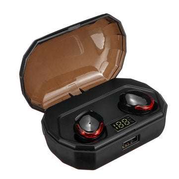 [bluetooth 5.0] True Wireless Earbuds TWS Stereo Bilateral Calls IPX7 Waterproof Earphone Headphones
