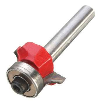 1/4 x 1/4 Inch Metal Round Over Beading Edging Router Bit For Engraving Machine