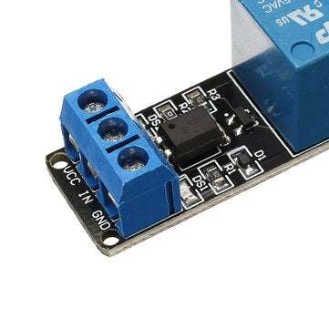 1 Channel 3.3V Low Level Trigger Relay Module Optocoupler Isolation Terminal BESTEP for Arduino - pr