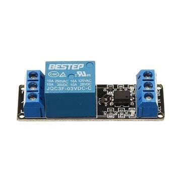 1 Channel 3.3V Low Level Trigger Relay Module Optocoupler Isolation Terminal BESTEP for Arduino - pr