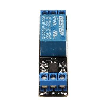 1 Channel 3.3V Low Level Trigger Relay Module Optocoupler Isolation Terminal BESTEP for Arduino - pr