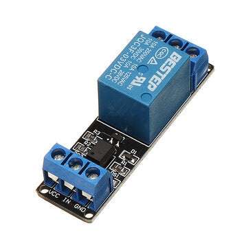 1 Channel 3.3V Low Level Trigger Relay Module Optocoupler Isolation Terminal BESTEP for Arduino - pr