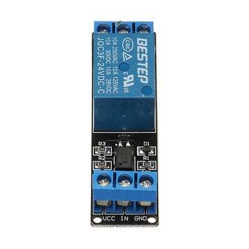 1 Channel 24V Relay Module Optocoupler Isolation With Indicator Input Active Low Level BESTEP for Ar
