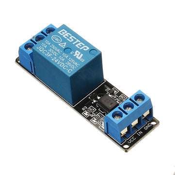 1 Channel 24V Relay Module Optocoupler Isolation With Indicator Input Active Low Level BESTEP for Ar