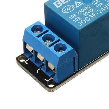 1 Channel 24V Relay Module Optocoupler Isolation With Indicator Input Active Low Level BESTEP for Ar