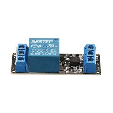 1 Channel 24V Relay Module Optocoupler Isolation With Indicator Input Active Low Level BESTEP for Ar