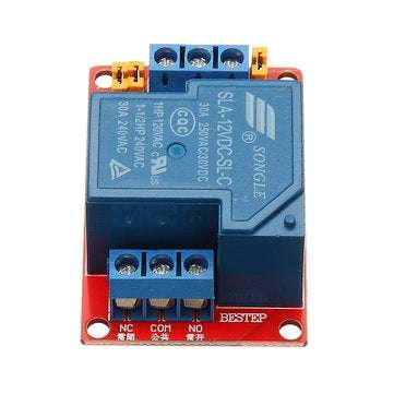 1 Channel 12V Relay Module 30A With Optocoupler Isolation Support High And Low Level Trigger BESTEP