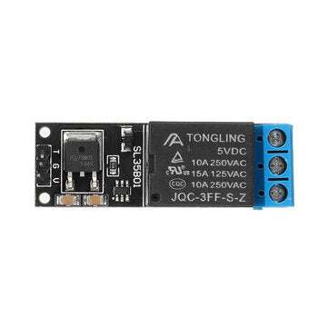 1 Channel 12V Bistable Self-locking Relay Module Button MCU Low-level Control Switch