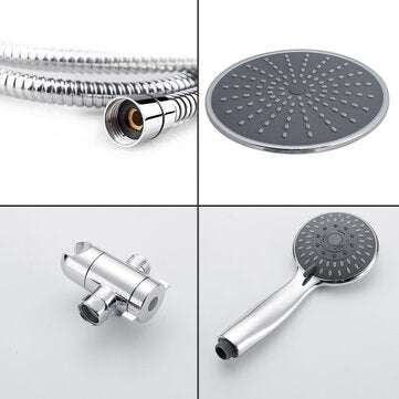 1 Set 5 Sprays Pressurized shower head Bathroom Set home Sprayer Shower Base