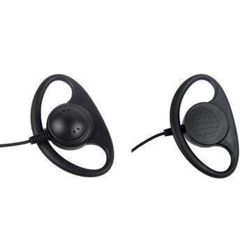 1 Pin FBI Earhook Earpiece D Type Headset PTT for Motorola Talkabout Portable Radio TLKR T4 T60 T80
