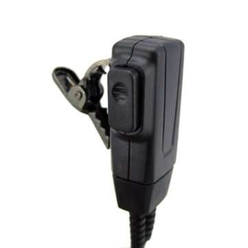 1 Pin FBI Earhook Earpiece D Type Headset PTT for Motorola Talkabout Portable Radio TLKR T4 T60 T80