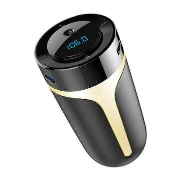 Car Hand Free FM bluetooth 5.0 Receiver MP3 Player Originality Multi Function Spray Humidifier USB C