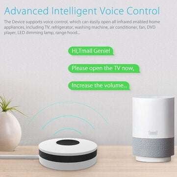 Bakeey Tuya Wifi Smart Infrared APP Remote Control Voice Control AL IR Remote Controlller For Smart