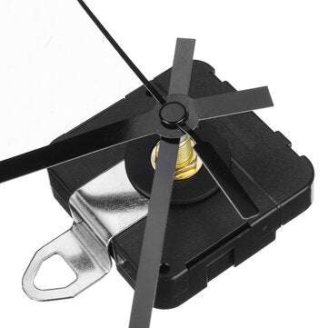 Black Hand DIY High Torque Quartz Clock Movement Kit 20mm Medium Spindle Set
