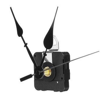 Black Hand DIY High Torque Quartz Clock Movement Kit 20mm Medium Spindle Set