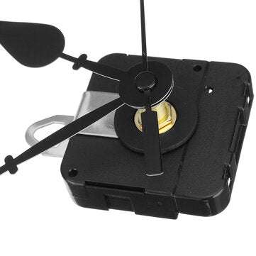 Black Hand DIY High Torque Quartz Clock Movement Kit 20mm Medium Spindle Set