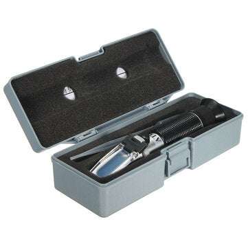 0~20% Handheld Brix & Beer Wine Sugar Fruit Wort Refractometer Test Tester
