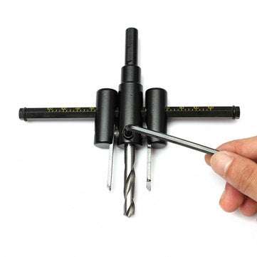 Adjustable Circle Hole Drill Bit Saw Cutter Kit DIY Tool Accessories