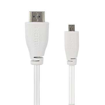 Catda Micro HDMI to Standard HDMI Cable Designed for Raspberry Pi 4 4K 4B Computer Support Output Du