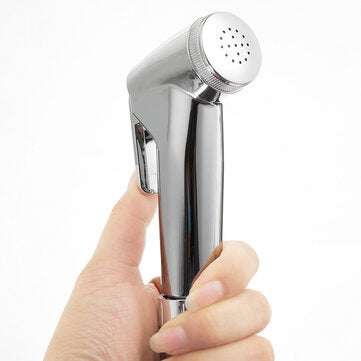 ABS Portable Handheld Bidet Sprayer Set for Toilet Retractable Spring Hose Adapter Free Mounting Bra