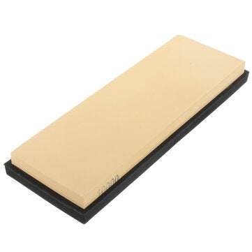 10000# Sharpener Honing Sharpen Stone Whetstone With Strand 180mm x 60mm x 15mm  (COLOR.: YELLOW)
