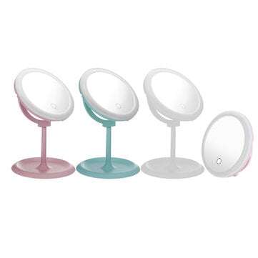 Bakeey Stepless Dimming 2400mAh LED Mirrors (TYPE: WITHOUTACCESSORY)
